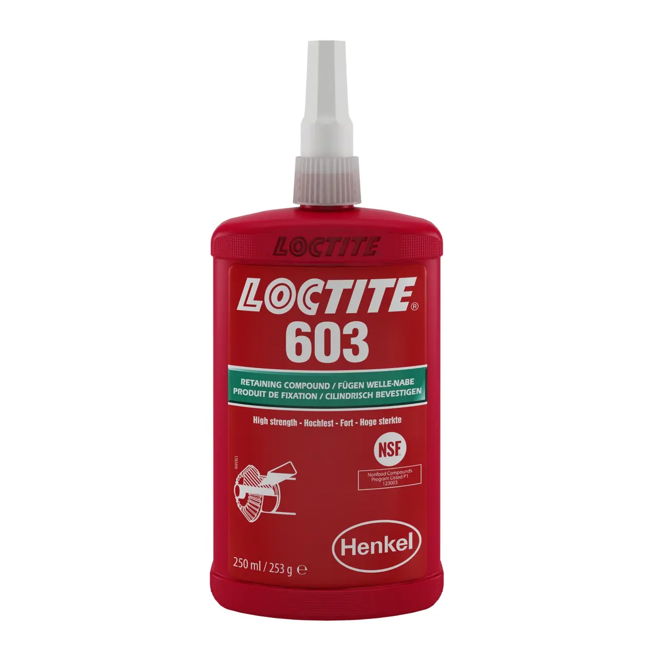 Loctite 603 Vida Sabitleyici Yapıştırıcı 250ml