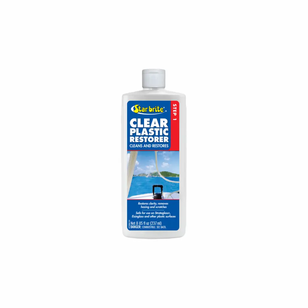Şeffaf Plastik Onarıcı ve Parlatıcı Adım 1 Starbrite 237ml